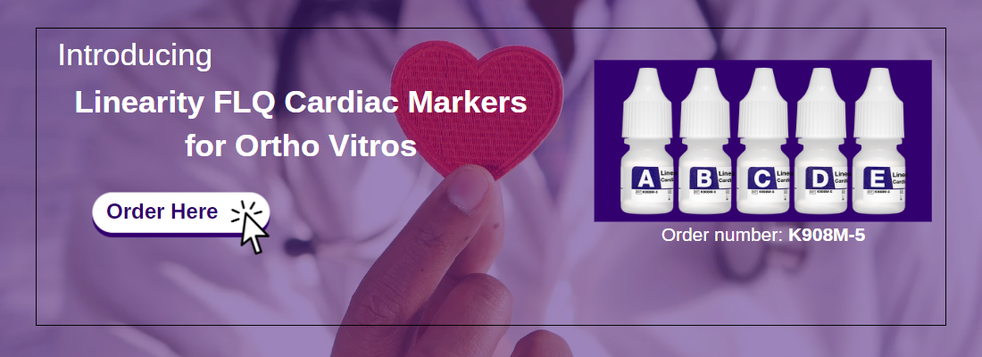 Linearity FLQ Cardiac Markers For Ortho Vitros