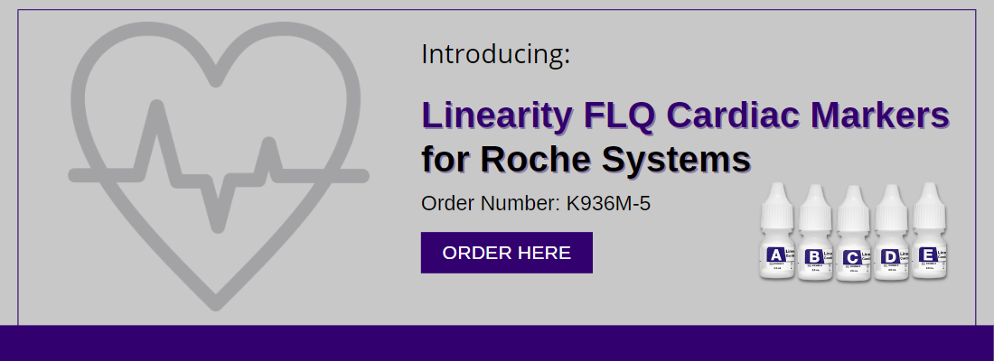 Linearity FLQ Cardiac Markers for Roche Systems